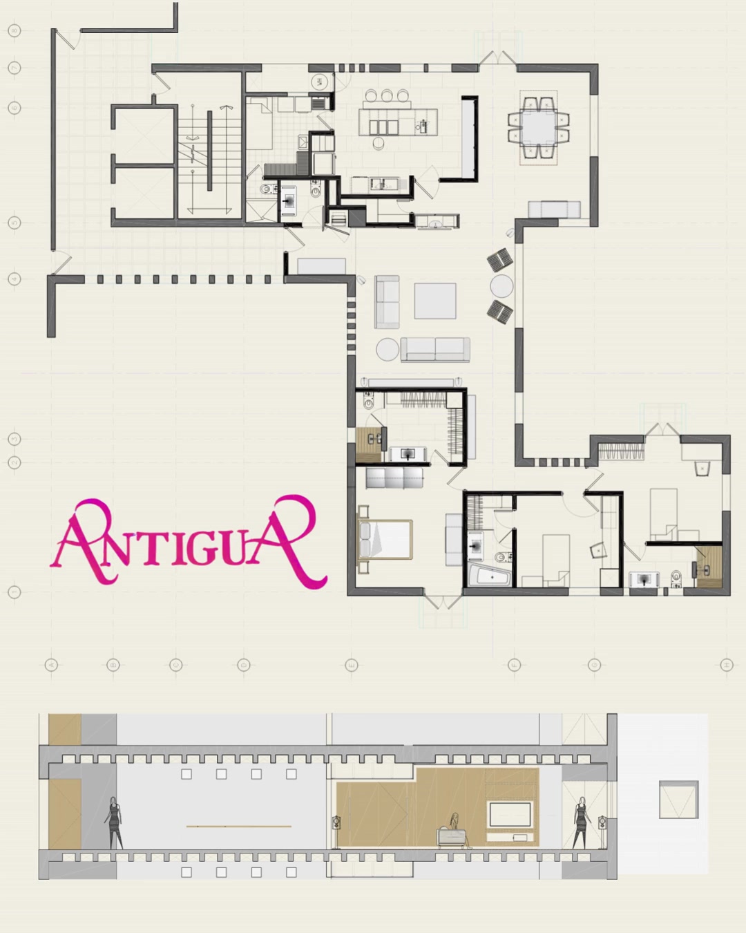 PH · Antigua, proyecto residencial de estereotomia